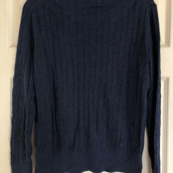 Women’s Cable Knit Sweater - Target - Navy - L - Picture 2 of 3